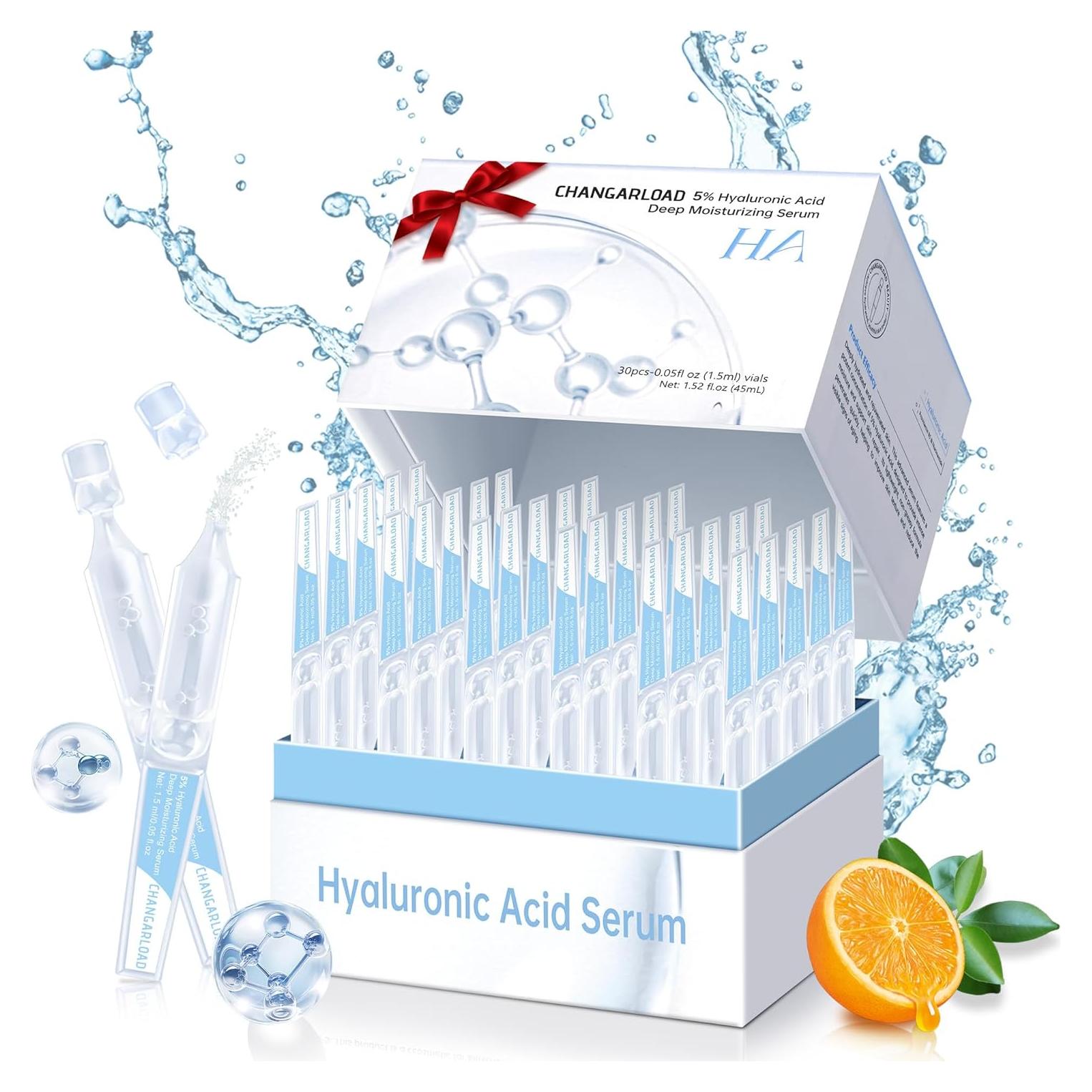 Suero Ultra Hidratante 5% Ácido Hialurónico CHANGARLOAD 30ml