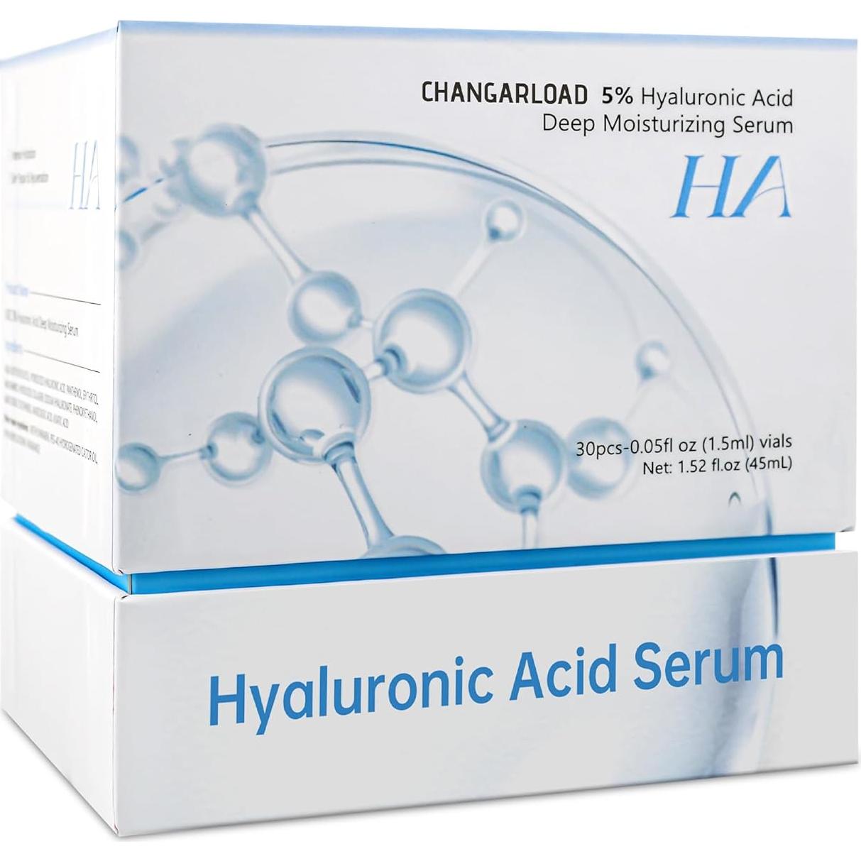 Suero Ultra Hidratante 5% Ácido Hialurónico CHANGARLOAD 30ml