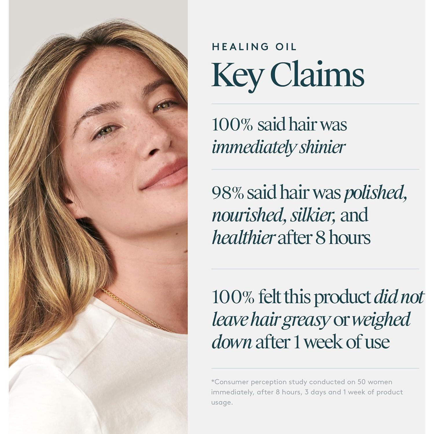 Aceite para Cabello Virtue Healing 50 ml - Suero Tratamiento