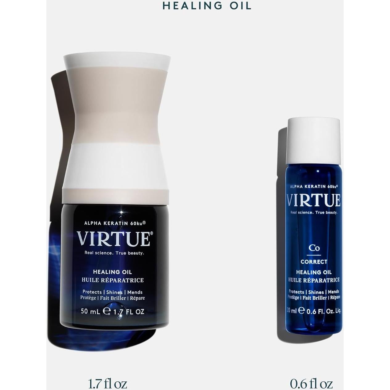 Aceite para Cabello Virtue Healing 50 ml - Suero Tratamiento