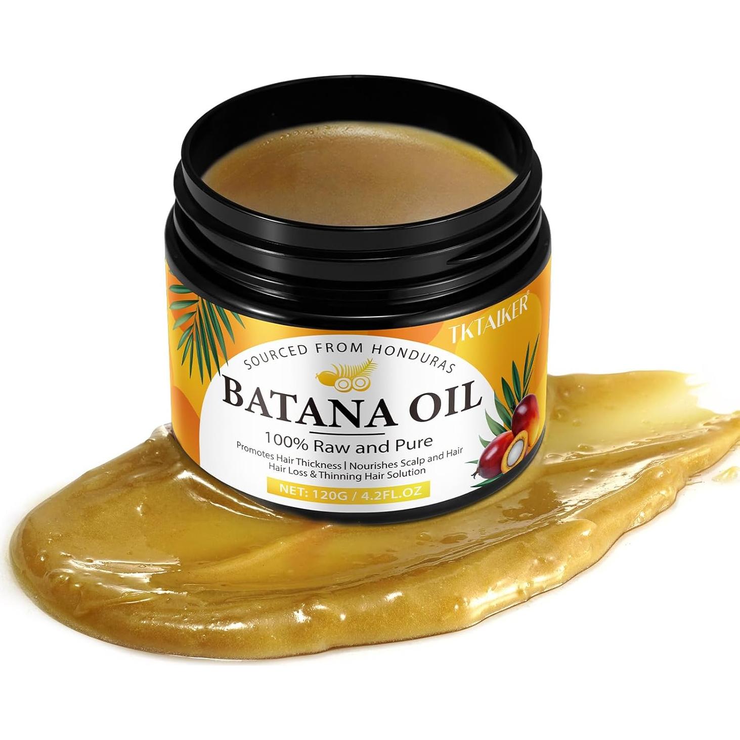 Aceite de Batana Crudo 100% Puro Dr. Sebi 119g - Crecimiento Cabello