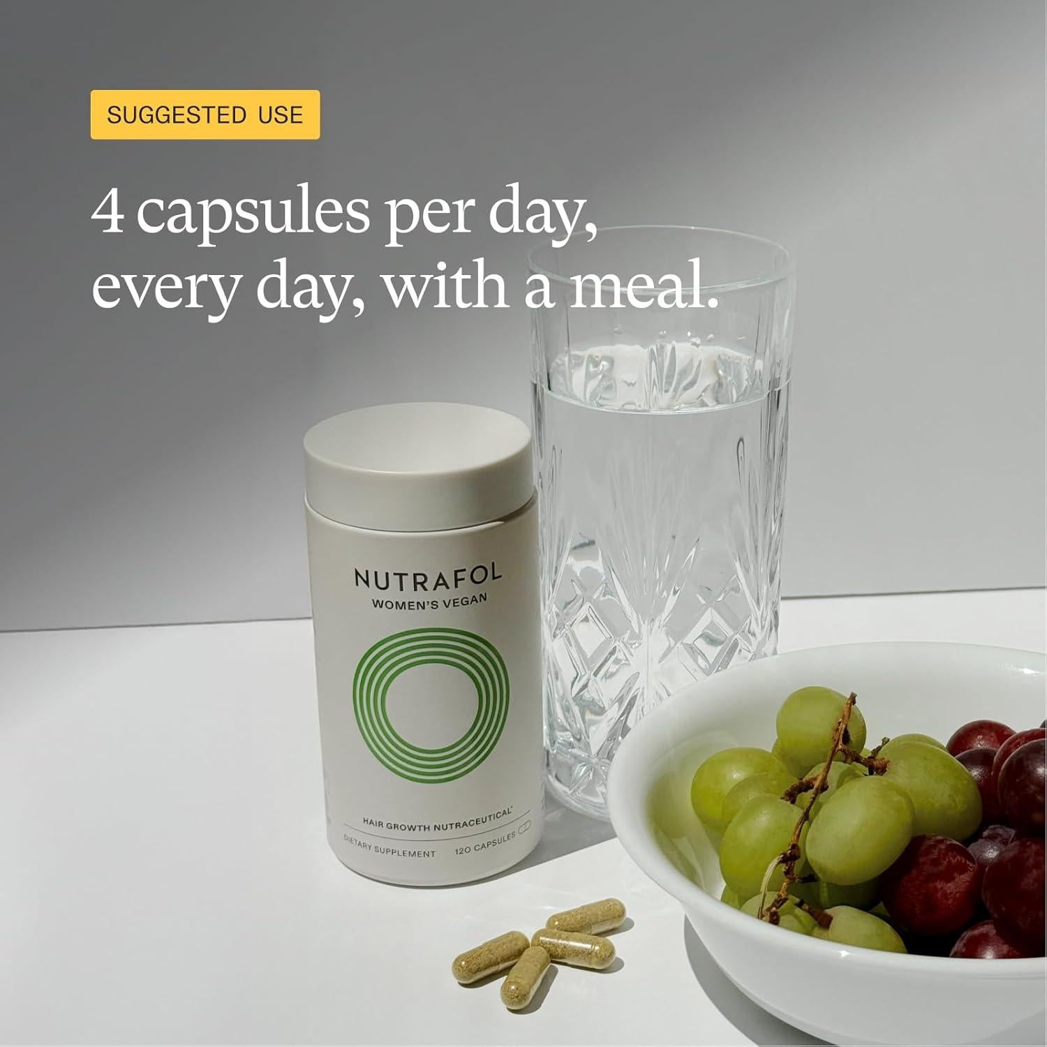 Suplemento Crecimiento Cabello Nutrafol Mujeres 1 Mes 289g