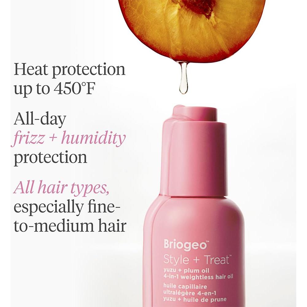 Aceite Capilar Ligero Briogeo Yuzu y Ciruela 44ml - Vegano
