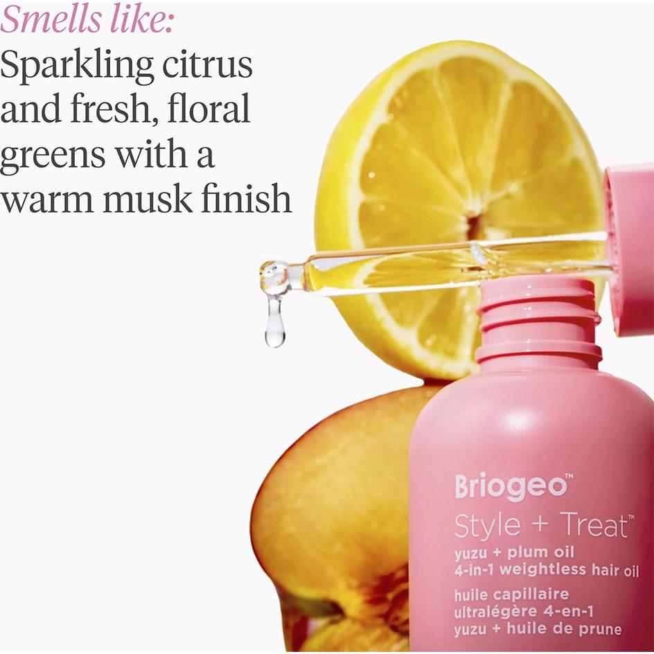 Aceite Capilar Ligero Briogeo Yuzu y Ciruela 44ml - Vegano