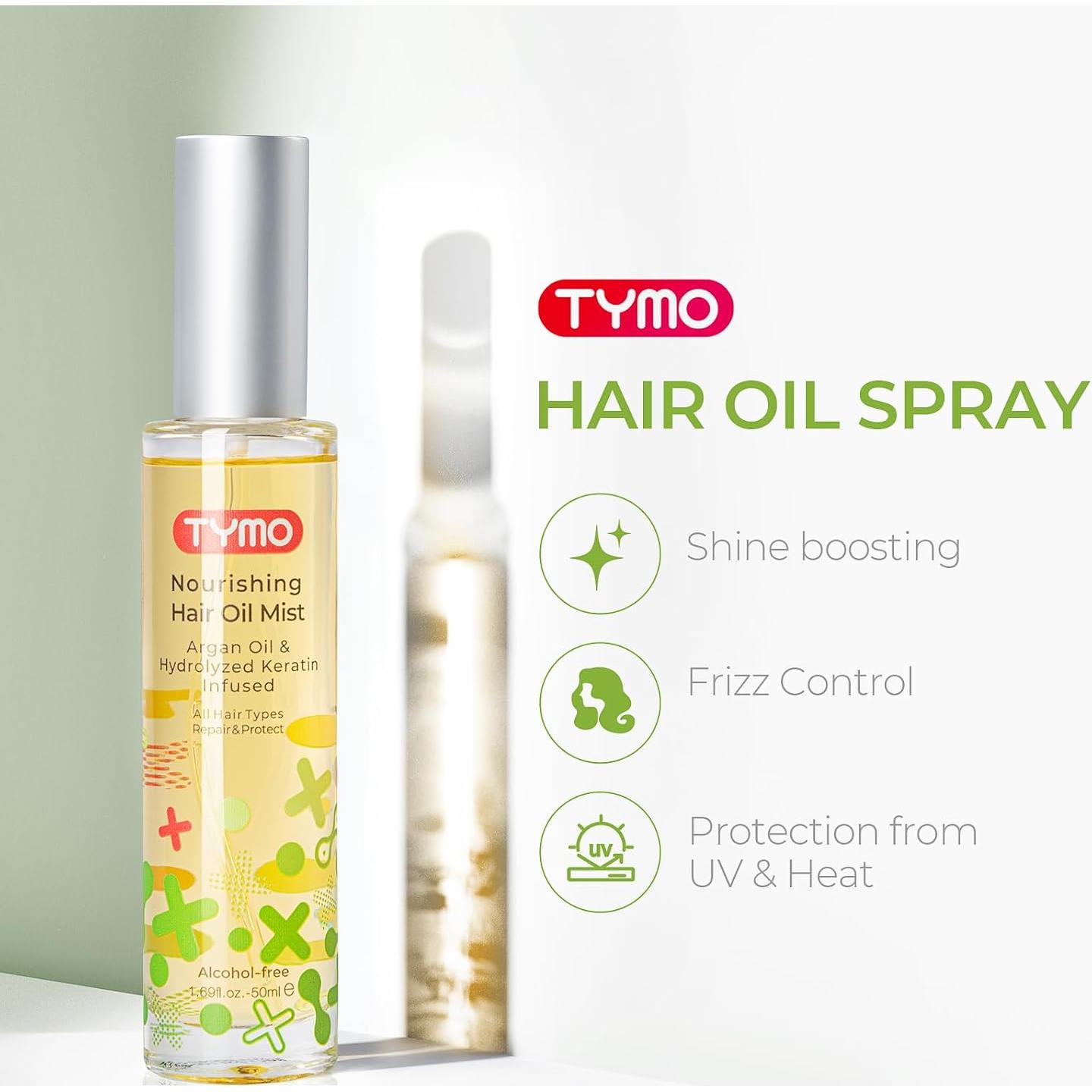 Spray de Aceite de Cabello TYMO con Argan - Paquete de 3