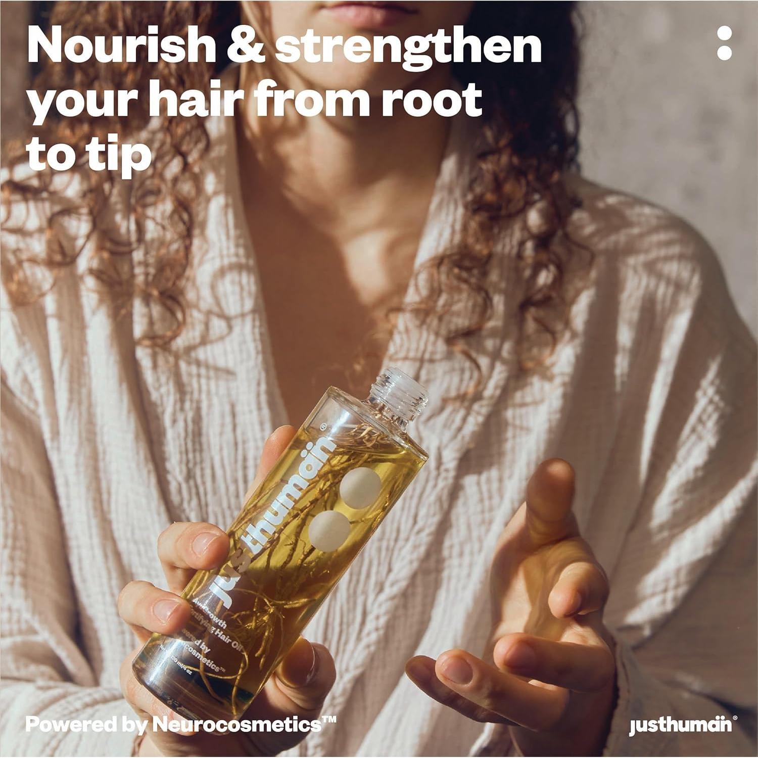 Aceite Fortificante para el Cabello JustHuman AyuGrowth 120g