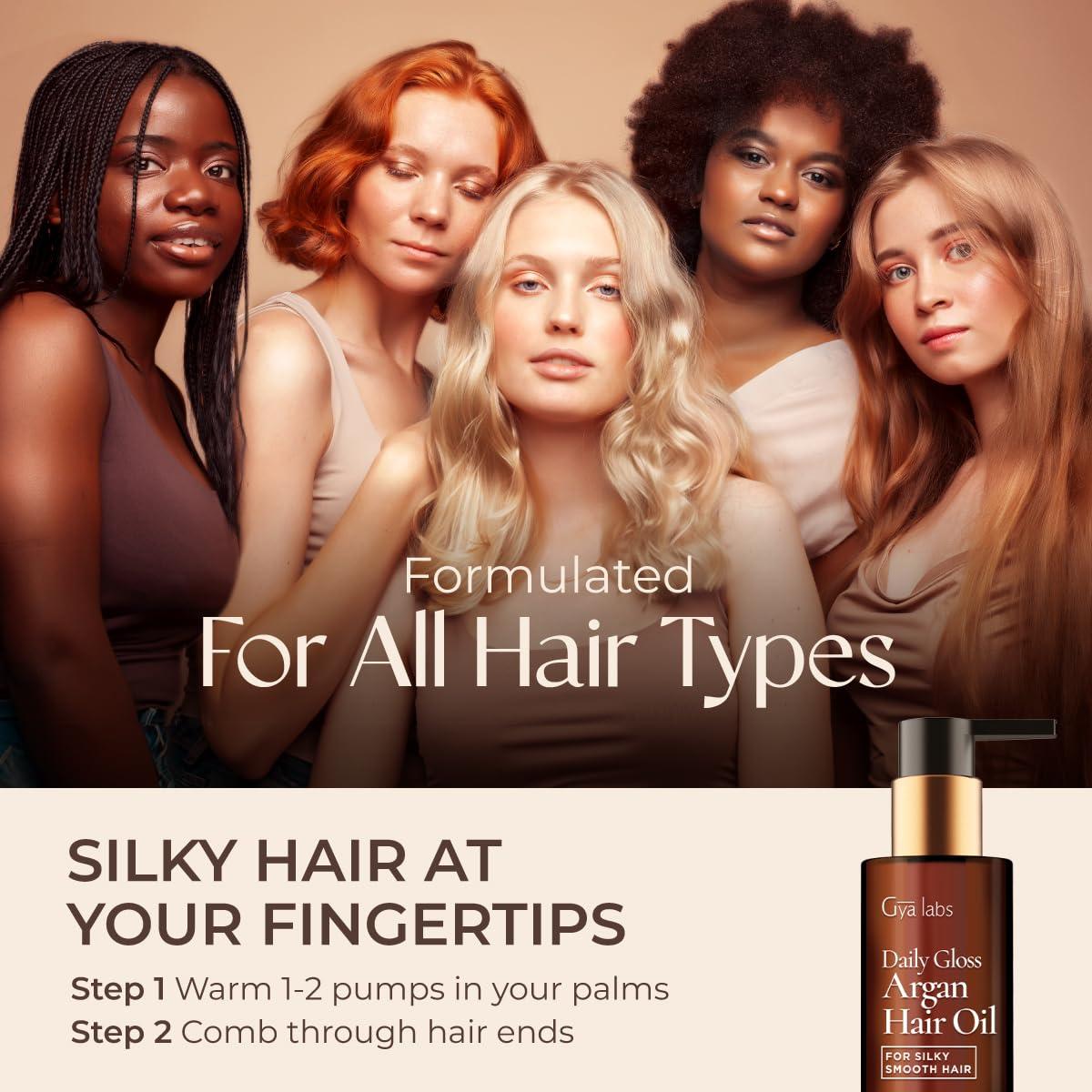 Aceite de Cabello Gya Labs Argan Daily Gloss 100 ml - Sin Frizz