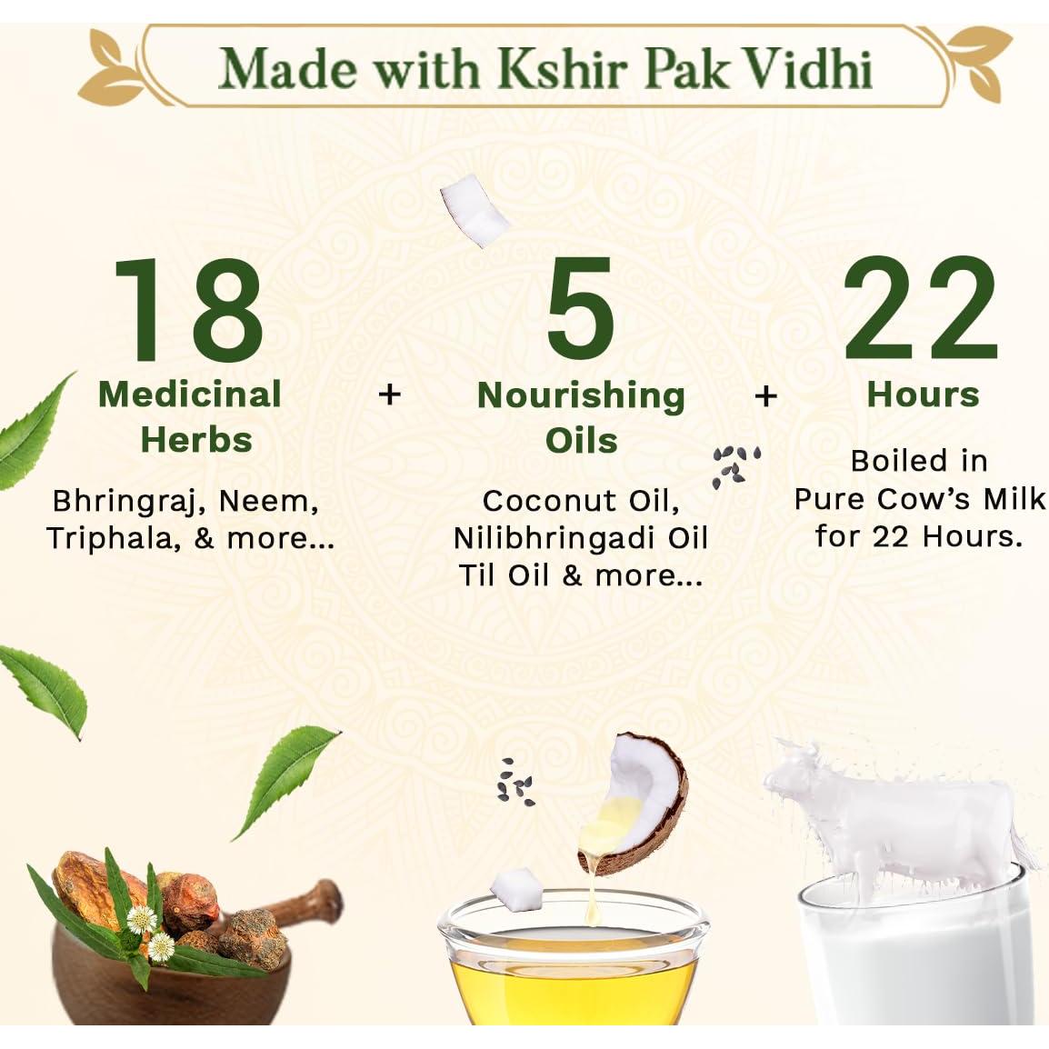 Aceite Capilar Ayurvédico SESA 100 ml - Bhringraj y 18 Hierbas