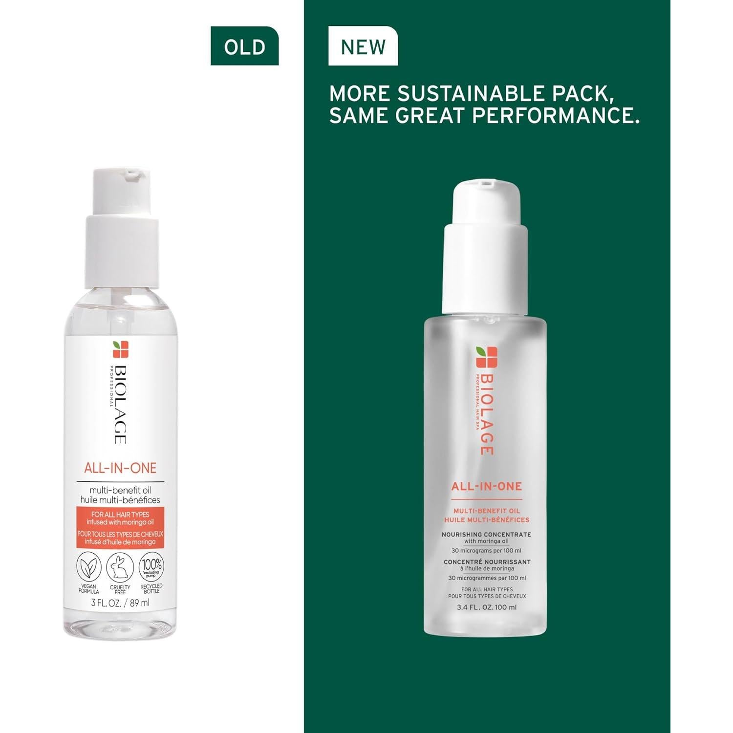 Biolage Aceite Estilizador Multi-Beneficio 100 ml - Nutre y Suaviza