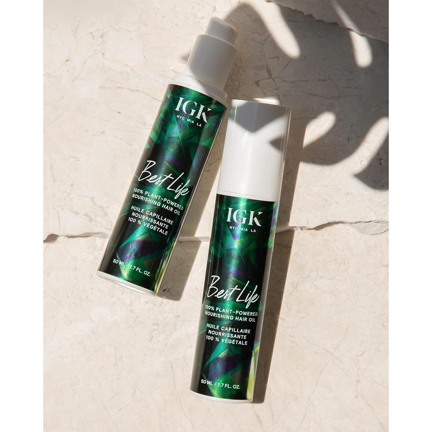 Aceite Capilar Nutritivo IGK Mejor Vida 48.2g Vegano