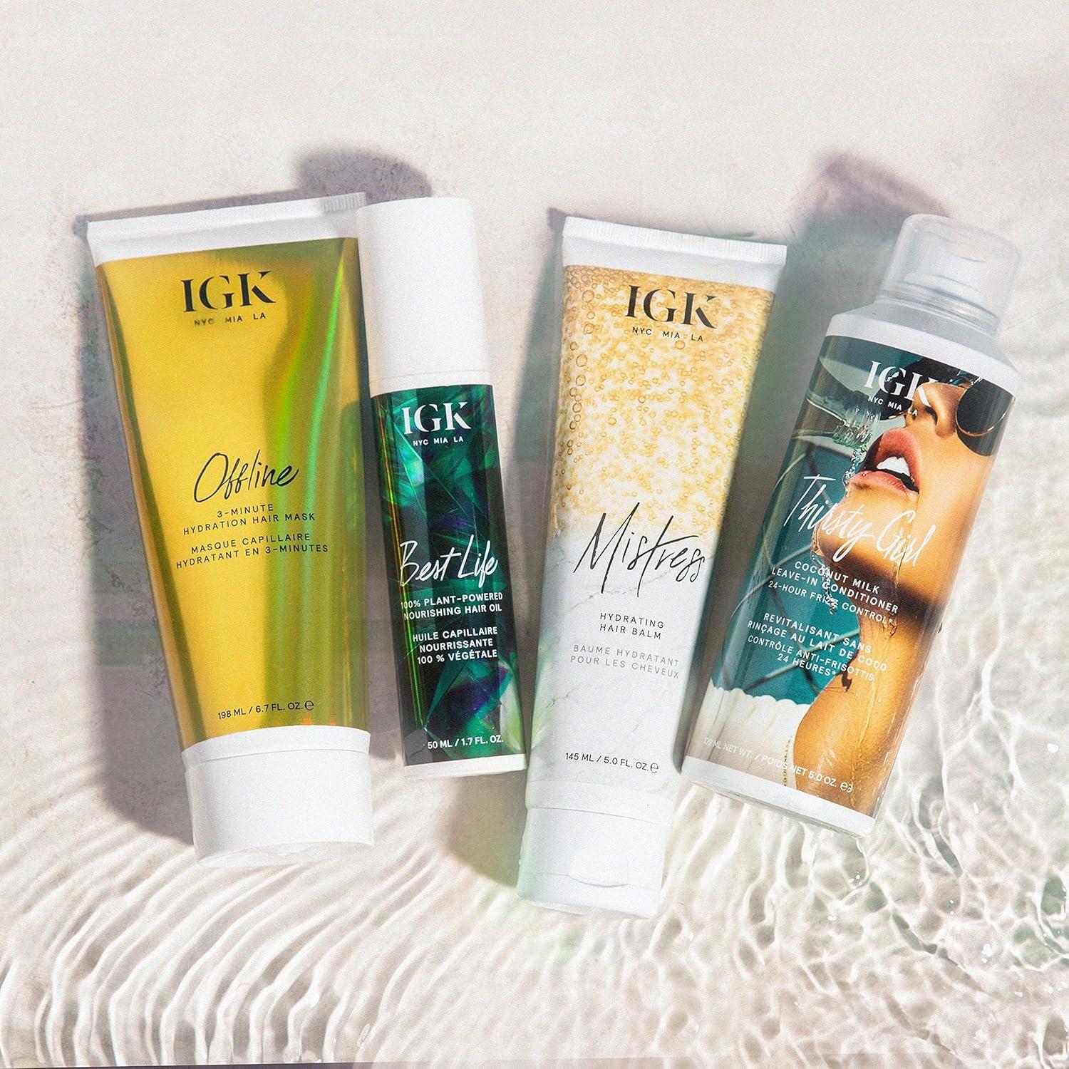 Aceite Capilar Nutritivo IGK Mejor Vida 48.2g Vegano