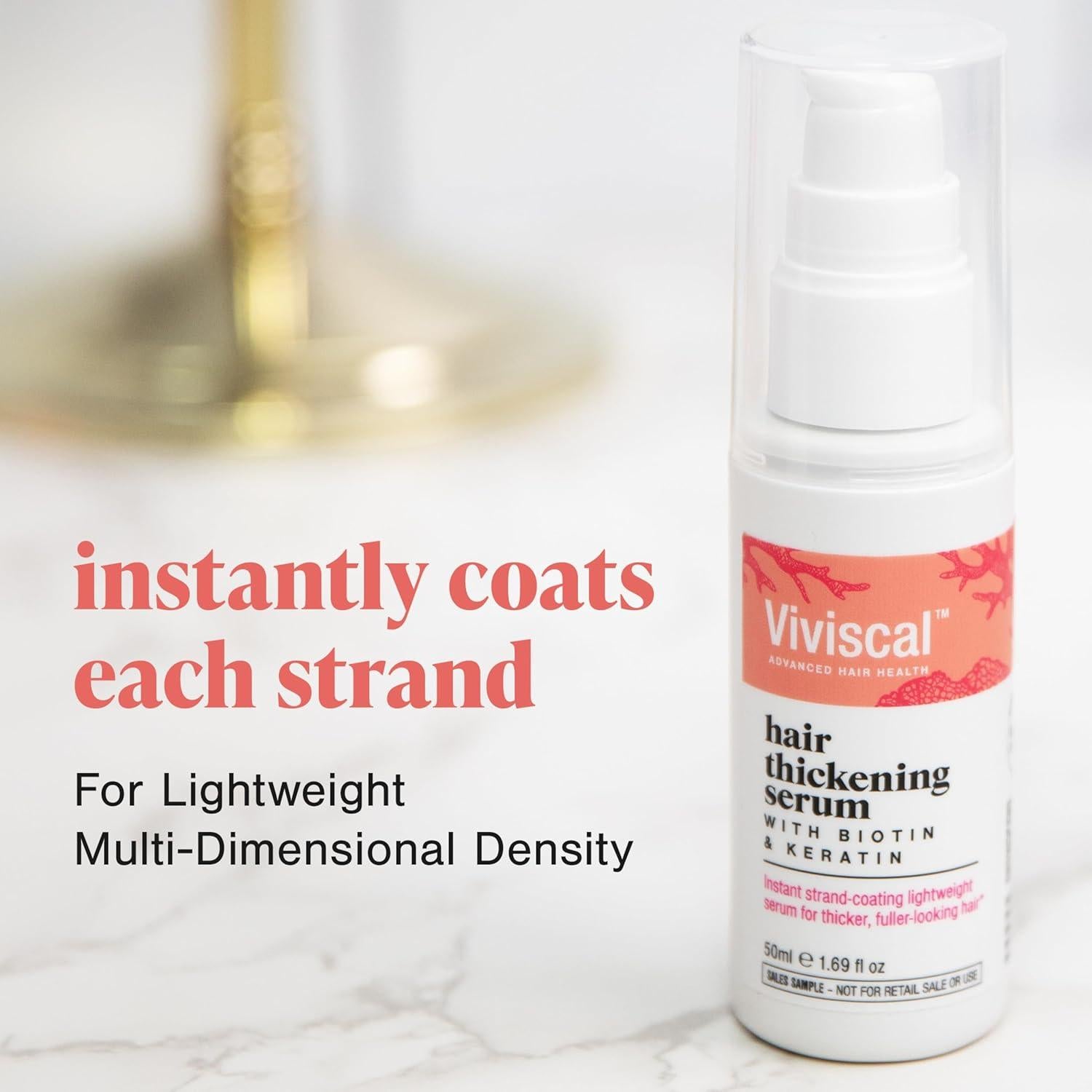 Suero Engrosante para Cabello Viviscal 50ml - Biotina y Queratina