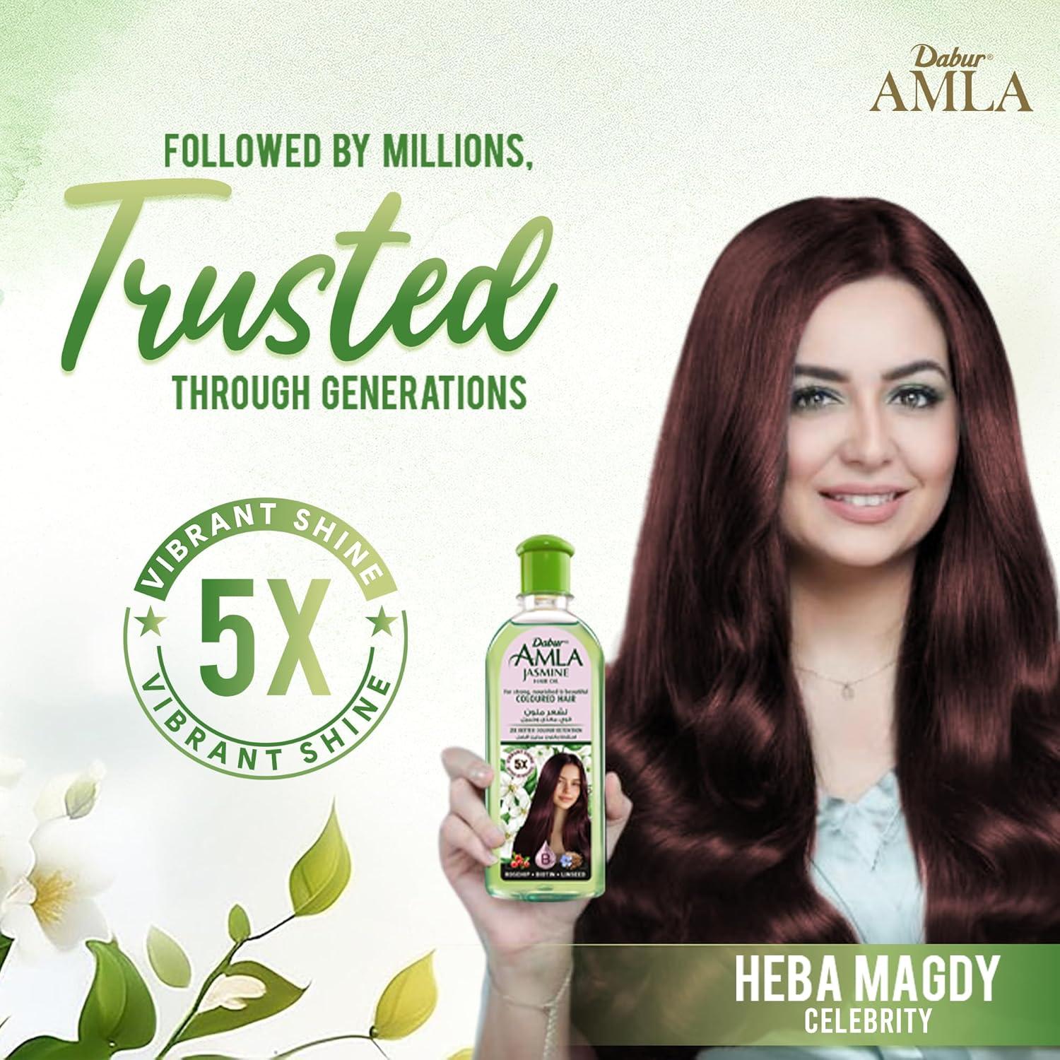 Aceite Capilar Dabur Amla Jasmine 300 ml - Hidratante Unisex