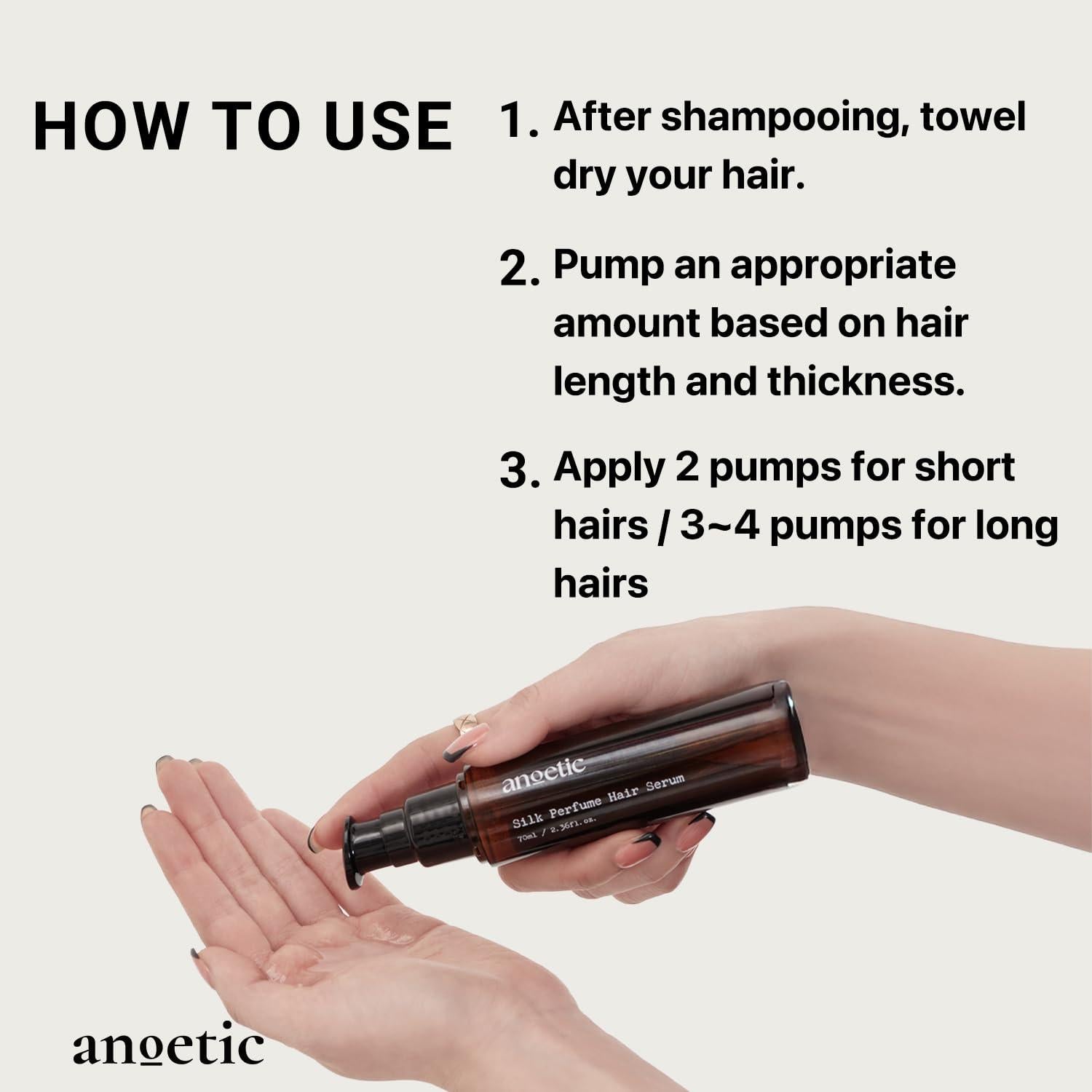 Suero de Aceite de Seda ANOETIC para Cabello Frizz 108g