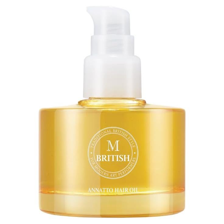 Aceite para Cabello Annatto BRITISH M 70.87 ml - Hidratación y Brillo