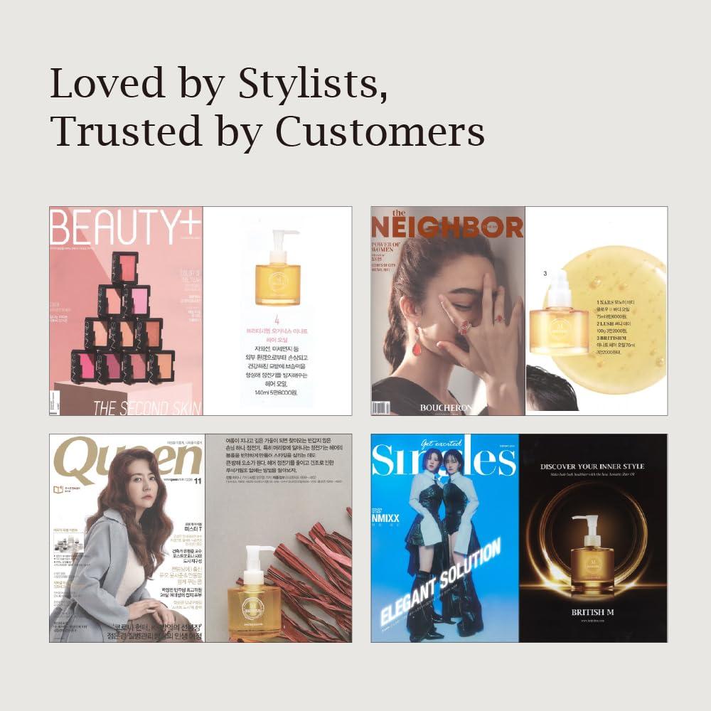 Aceite para Cabello Annatto BRITISH M 70.87 ml - Hidratación y Brillo