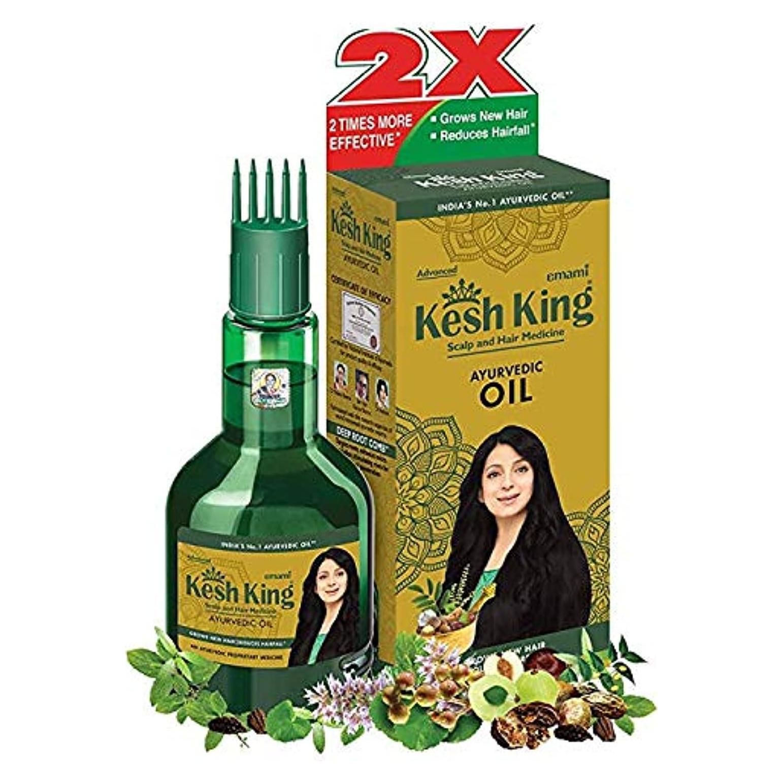 Aceite Capilar Ayurvédico Kesh King 100 ml - Bhringraj y Amla