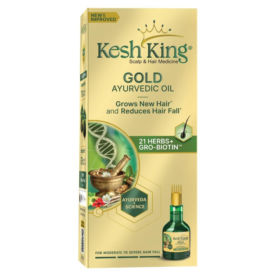 Aceite Capilar Ayurvédico Kesh King 100ml - Bhringraj y Amla