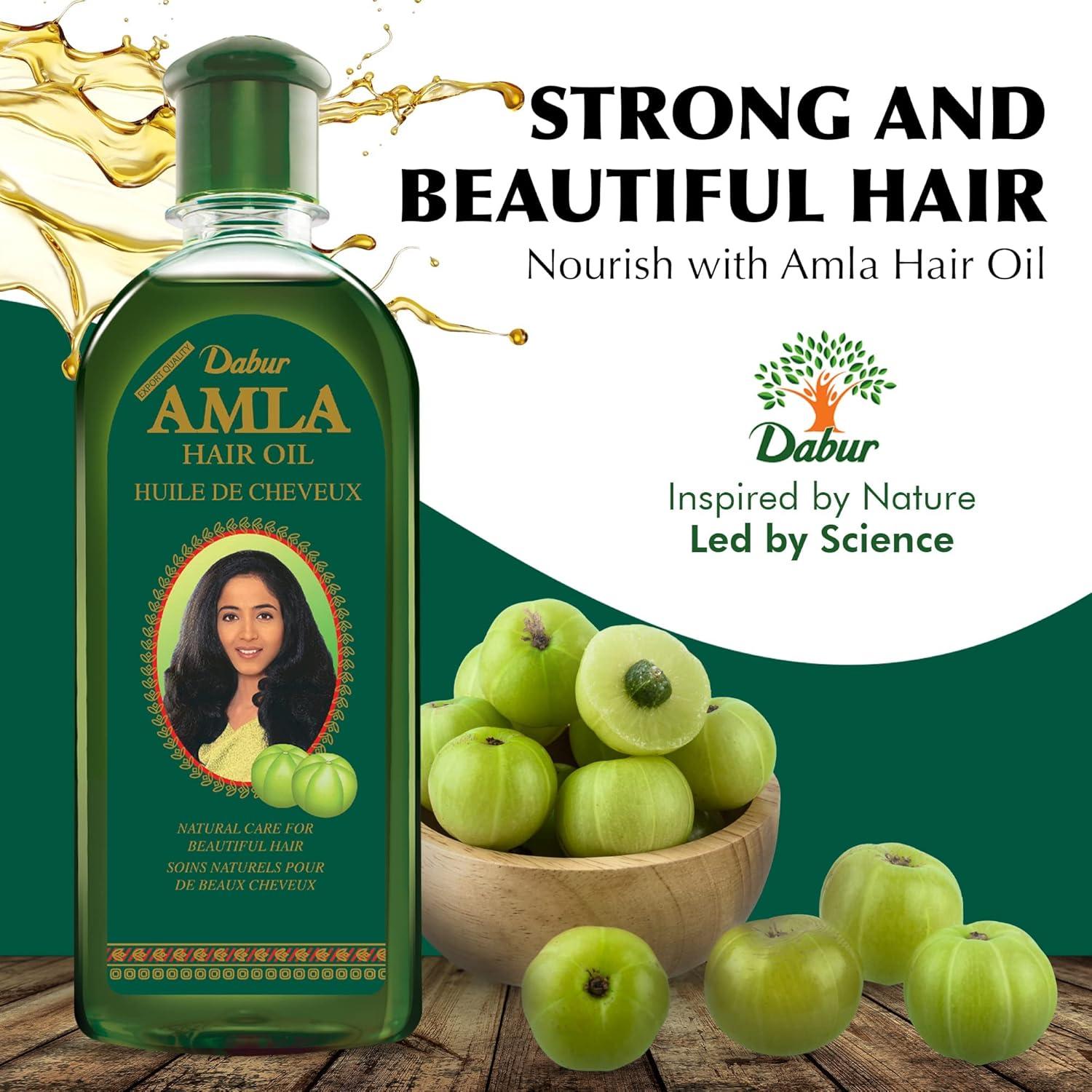 Aceite para el Cabello Dabur Amla 200ml - Nutrición Natural