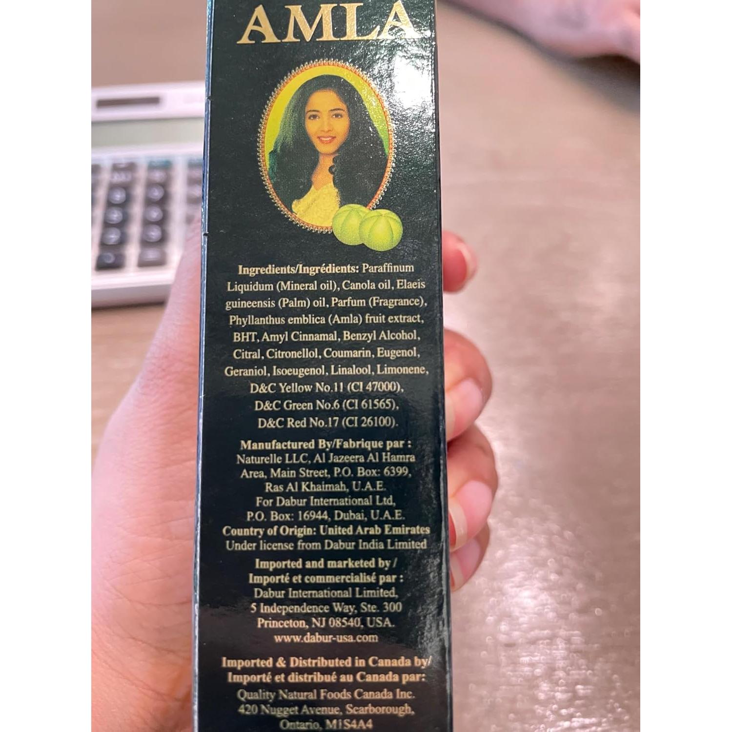 Aceite para el Cabello Dabur Amla 200ml - Nutrición Natural