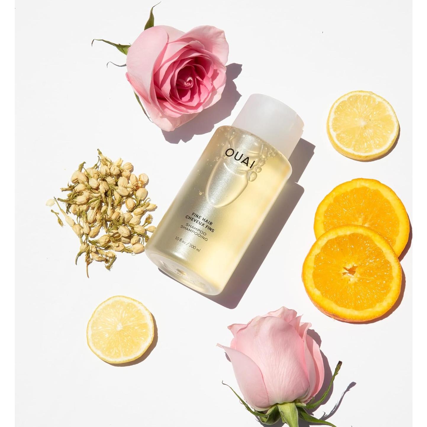 Champú Voluminizador OUAI 88.7 ml - Cabello Fino con Biotina