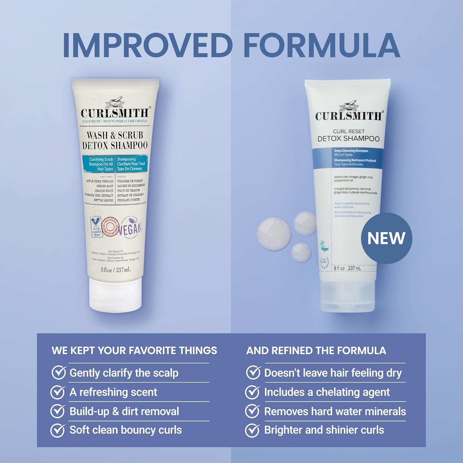 Champú Detox CURLSMITH 226g - Aclarador para Todo Cabello