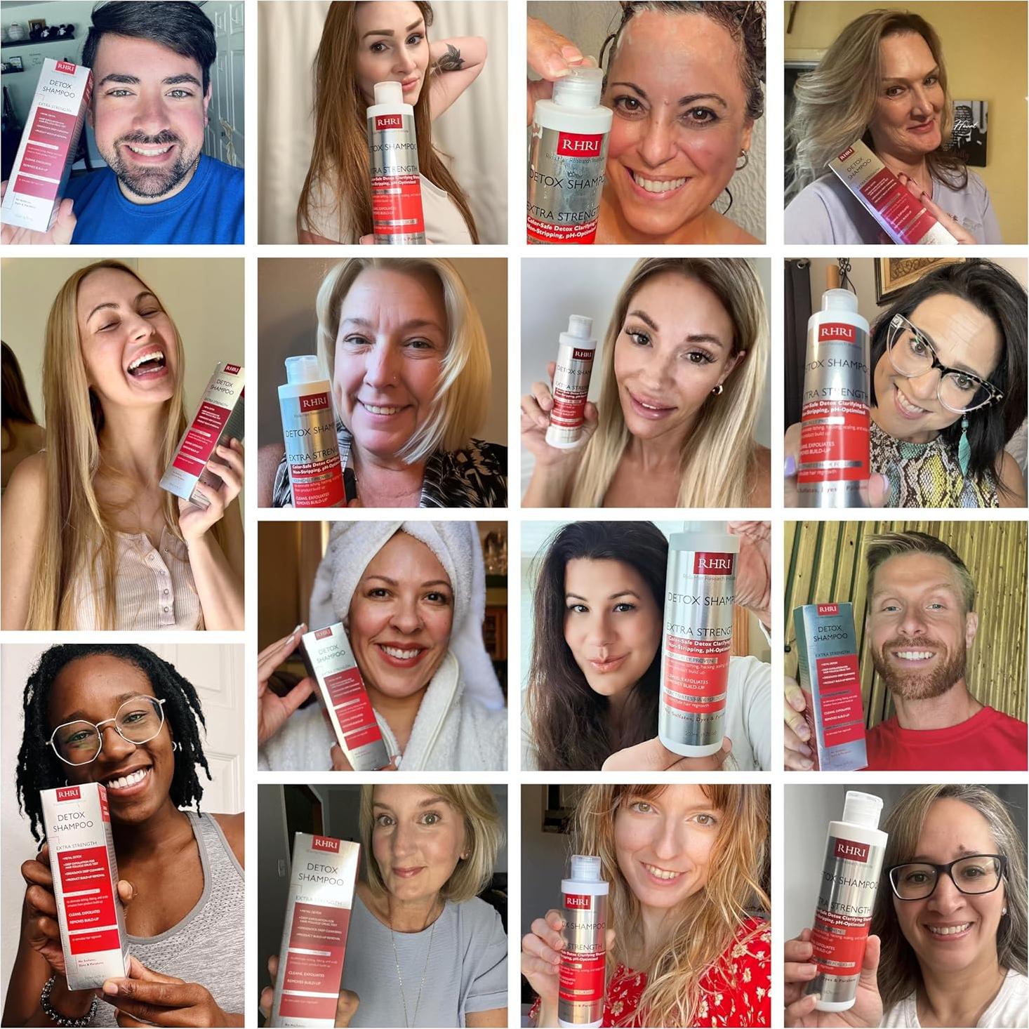 Champú Detox Aclarador Rida 230g - Sin Sulfatos, Para Todo Tipo de Cabello