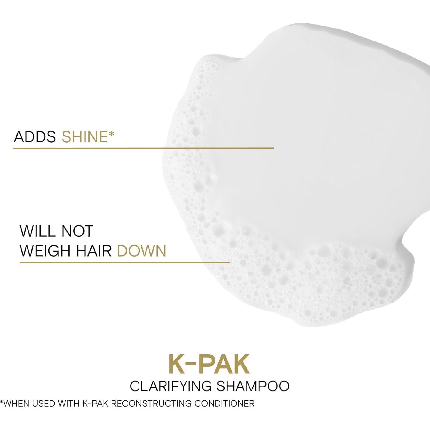 Champú Clarificante Diario Joico K-PAK 300ml - Brillo y Reparación