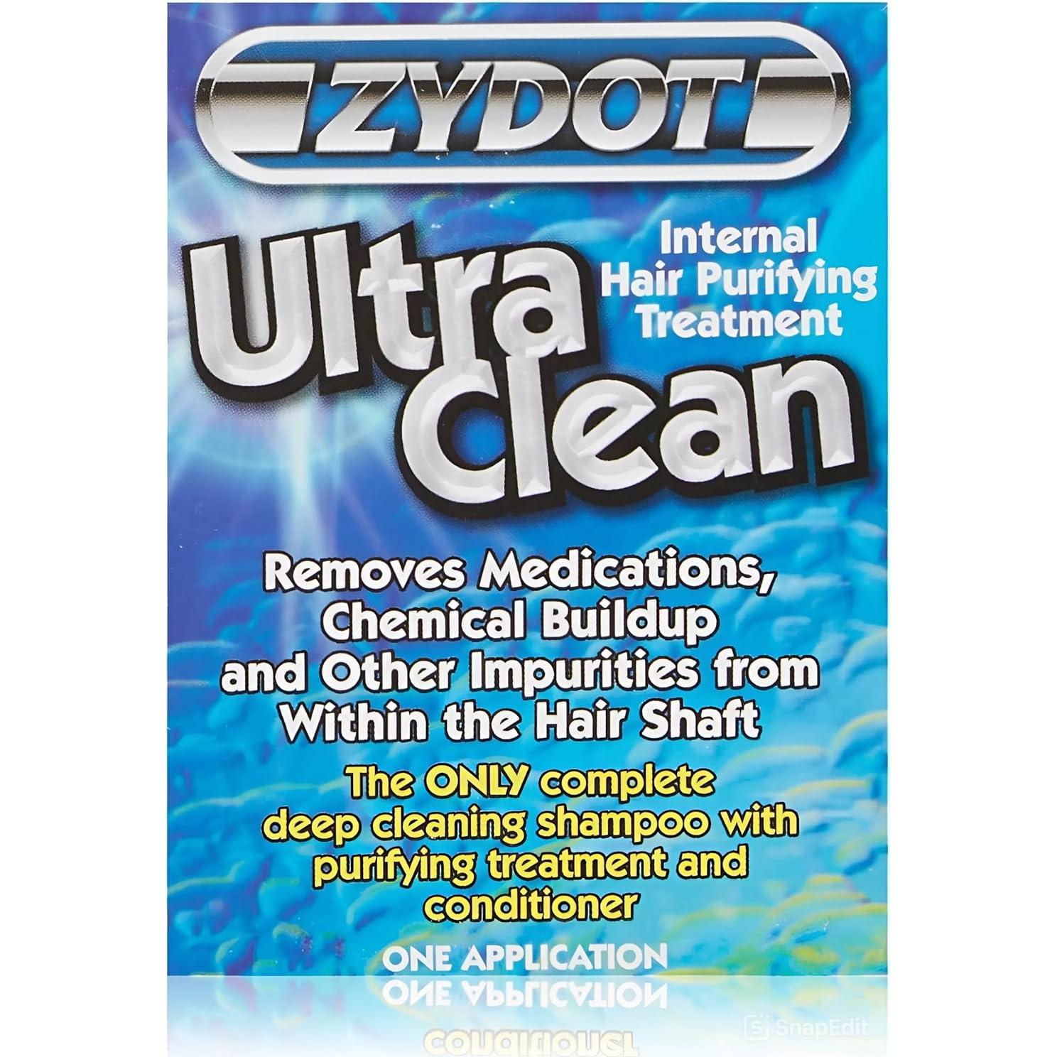Kit de Desintoxicación Capilar Zydot Ultra Clean 89 ml 3 Pasos