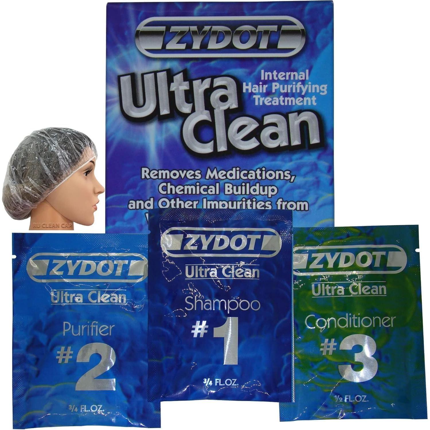 Kit de Desintoxicación Capilar Zydot Ultra Clean 89 ml 3 Pasos