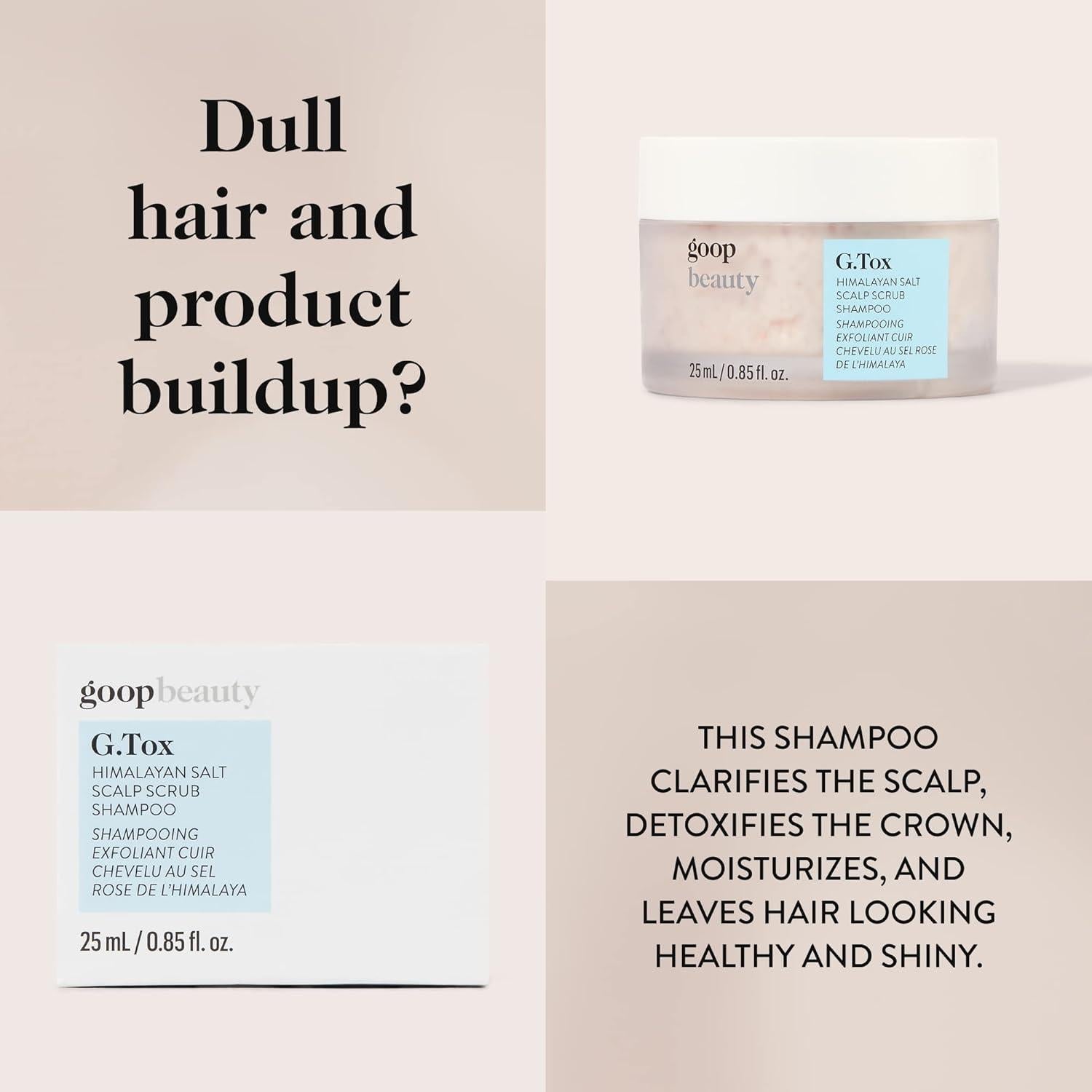 Exfoliante para Cuero Cabelludo goop 198.4 ml Sal del Himalaya