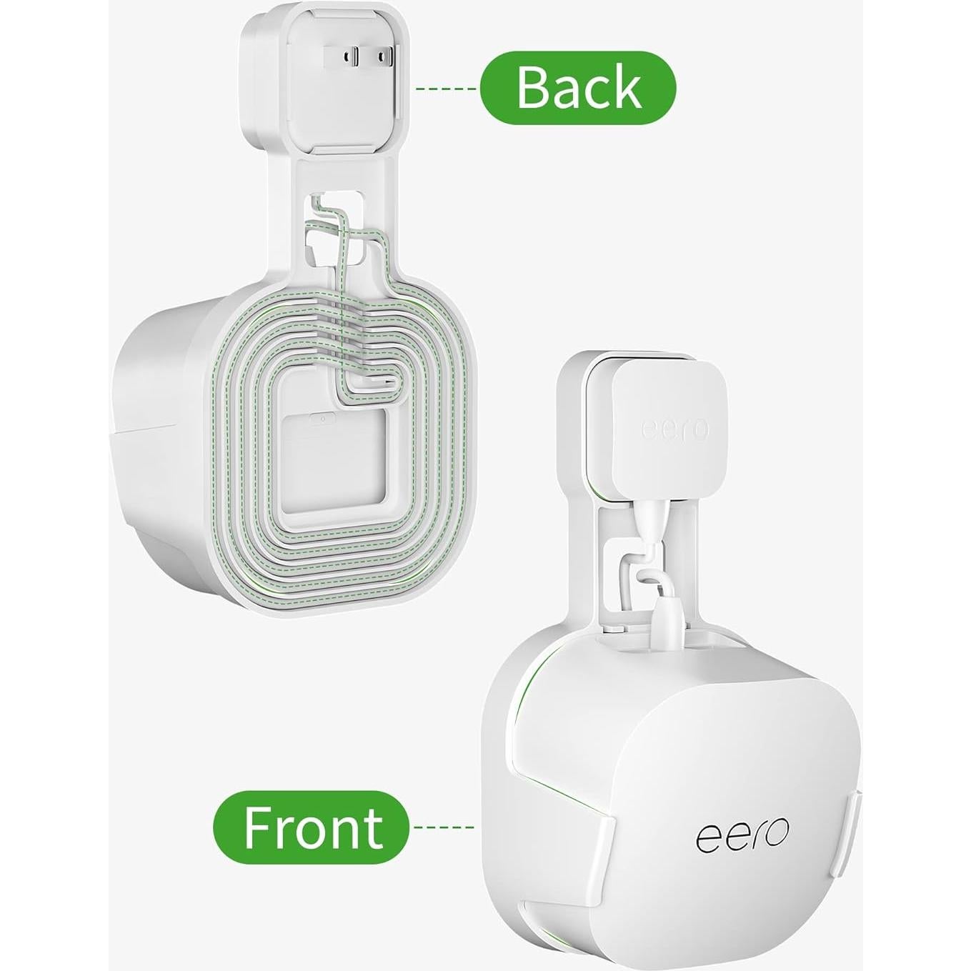 Soporte de Montaje en Pared COOLWUFAN para eero 6 y 6+