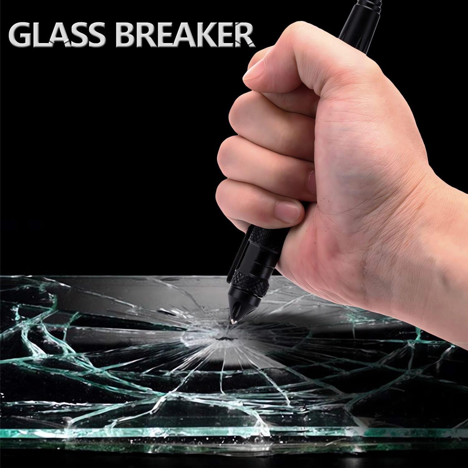 Bolígrafo Táctico Lsqurel Multifuncional 4 Piezas