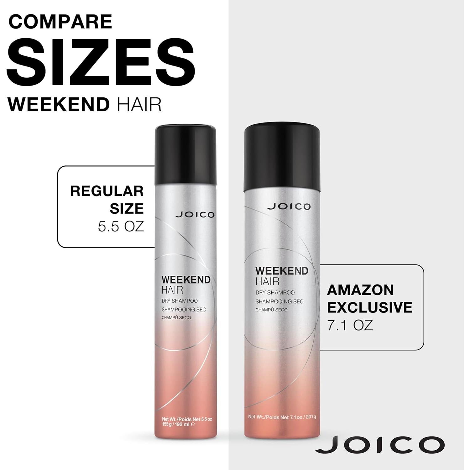 Champú Seco Joico Weekend Hair 200g | Absorbe Aceite y Aumenta Volumen
