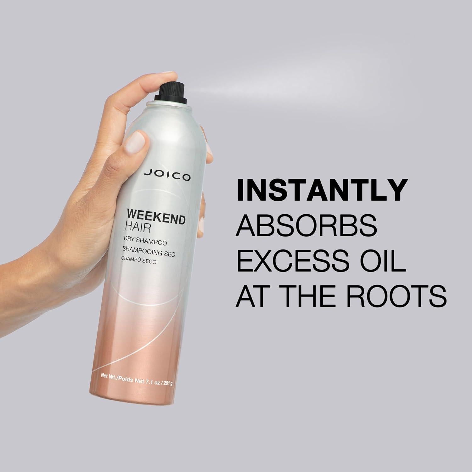 Champú Seco Joico Weekend Hair 200g | Absorbe Aceite y Aumenta Volumen