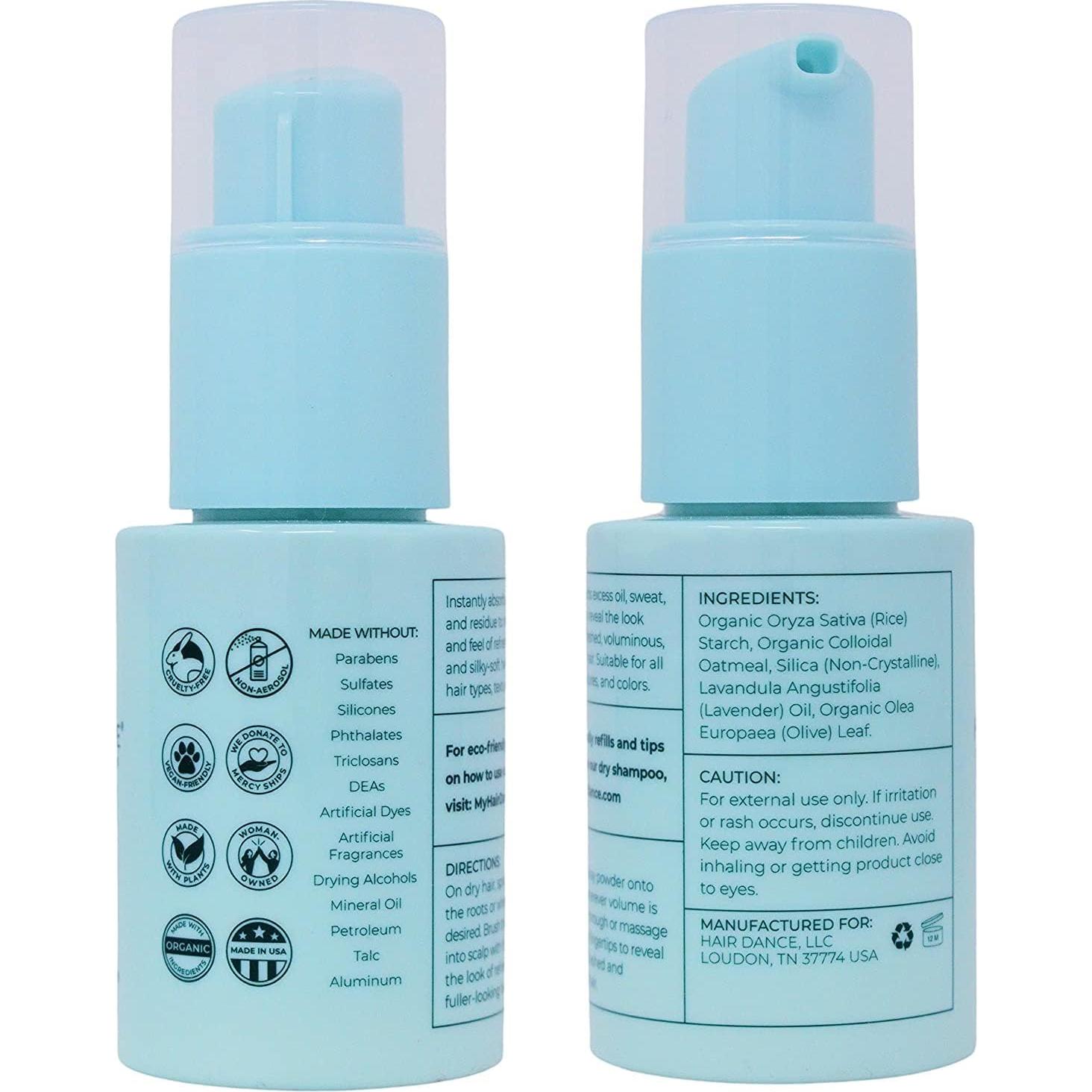 Champú Seco Voluminizador Hair Dance 45.36g Aroma Lavanda