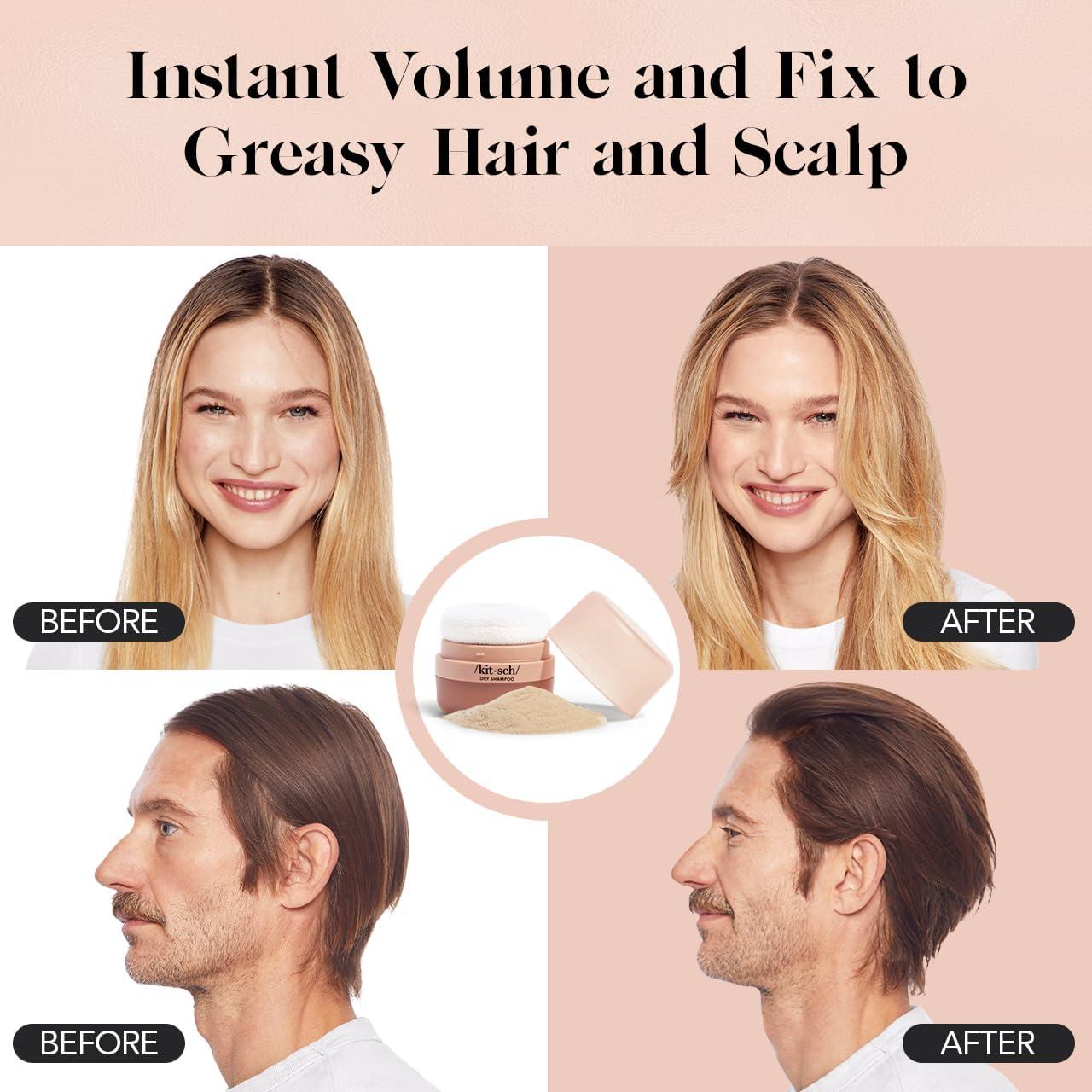 Polvo de Champú Seco Kitsch 8g - Voluminizador Sin Fragancia