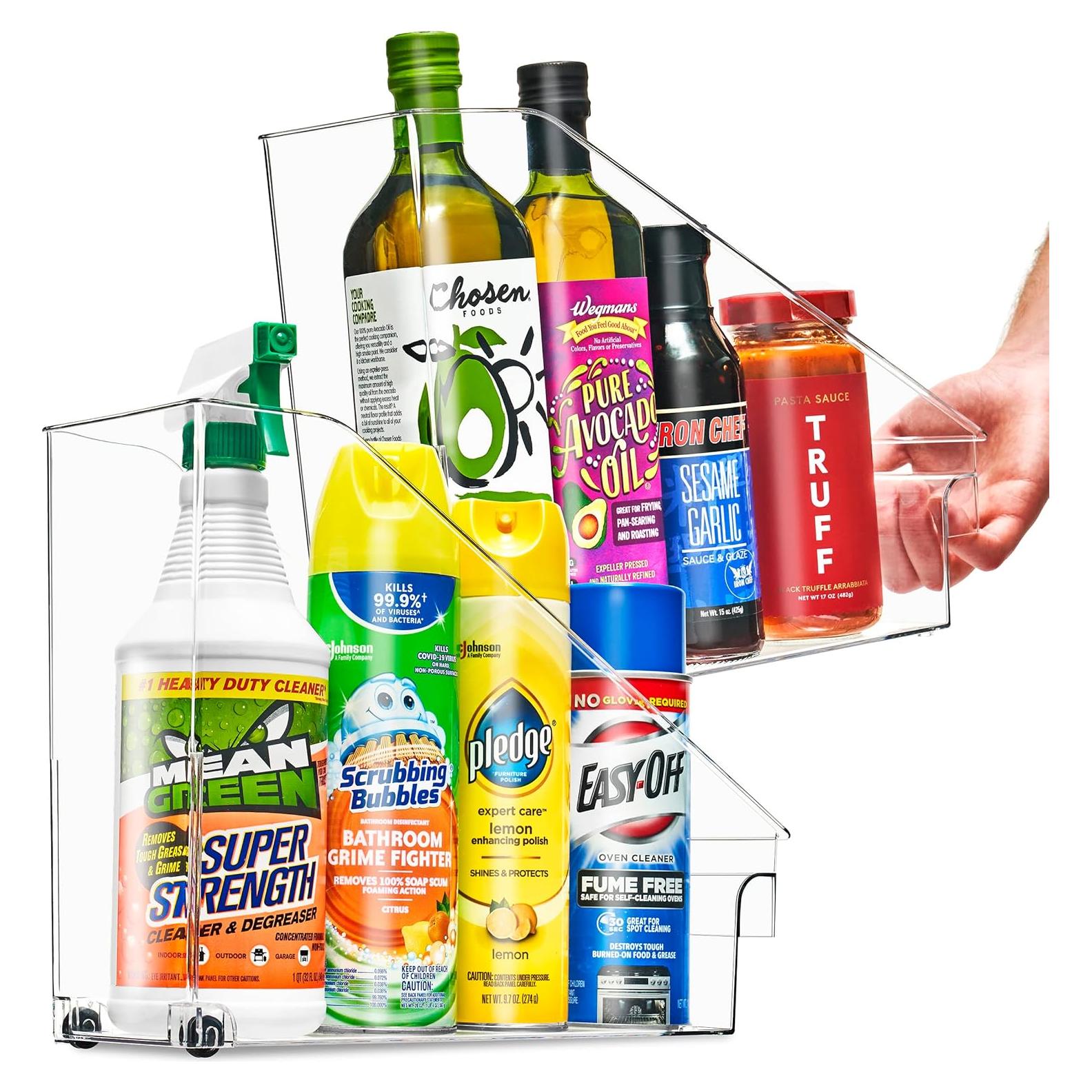 Contenedores de Almacenamiento Sorbus con Ruedas 30.5x10.2 cm