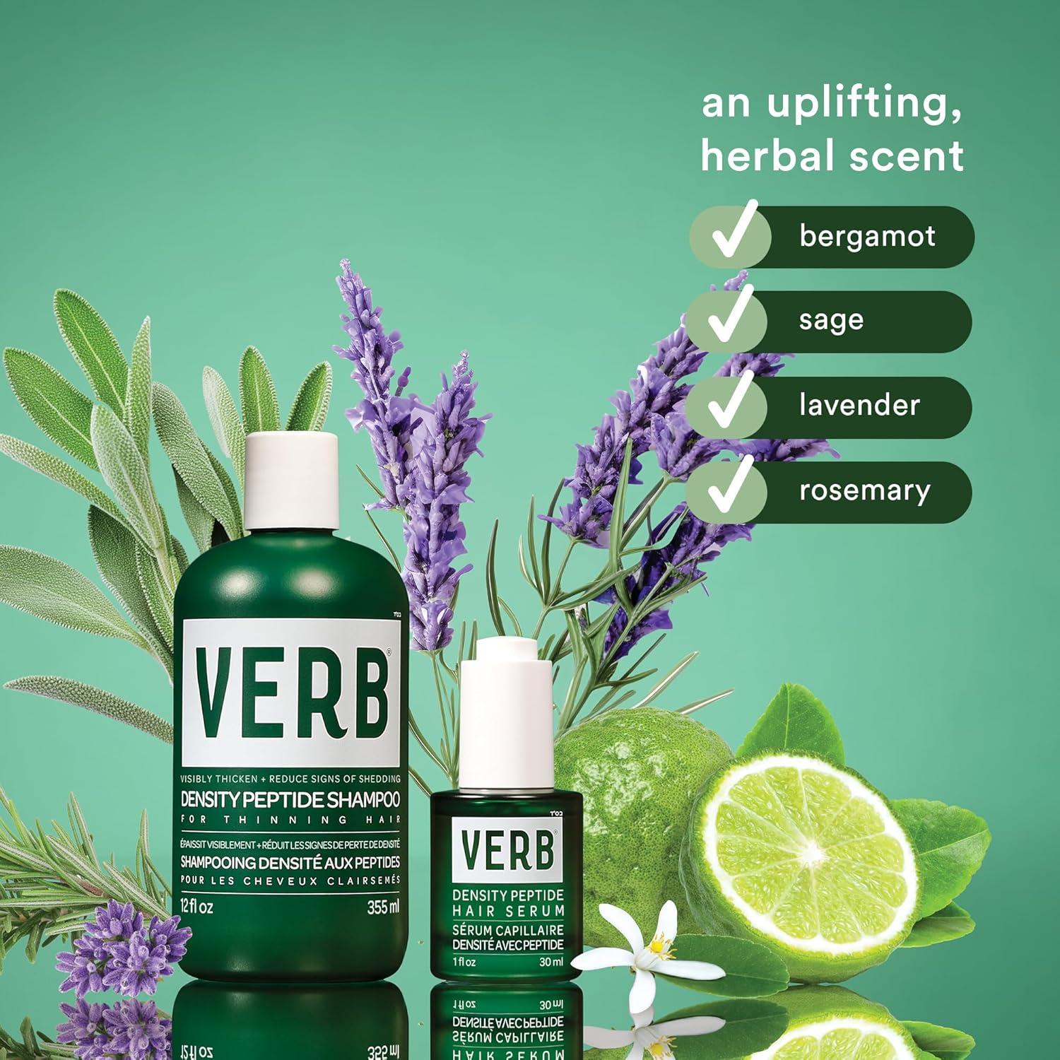 Champú de Péptidos de Densidad VERB 355 ml - Hidrata y Aumenta Volumen