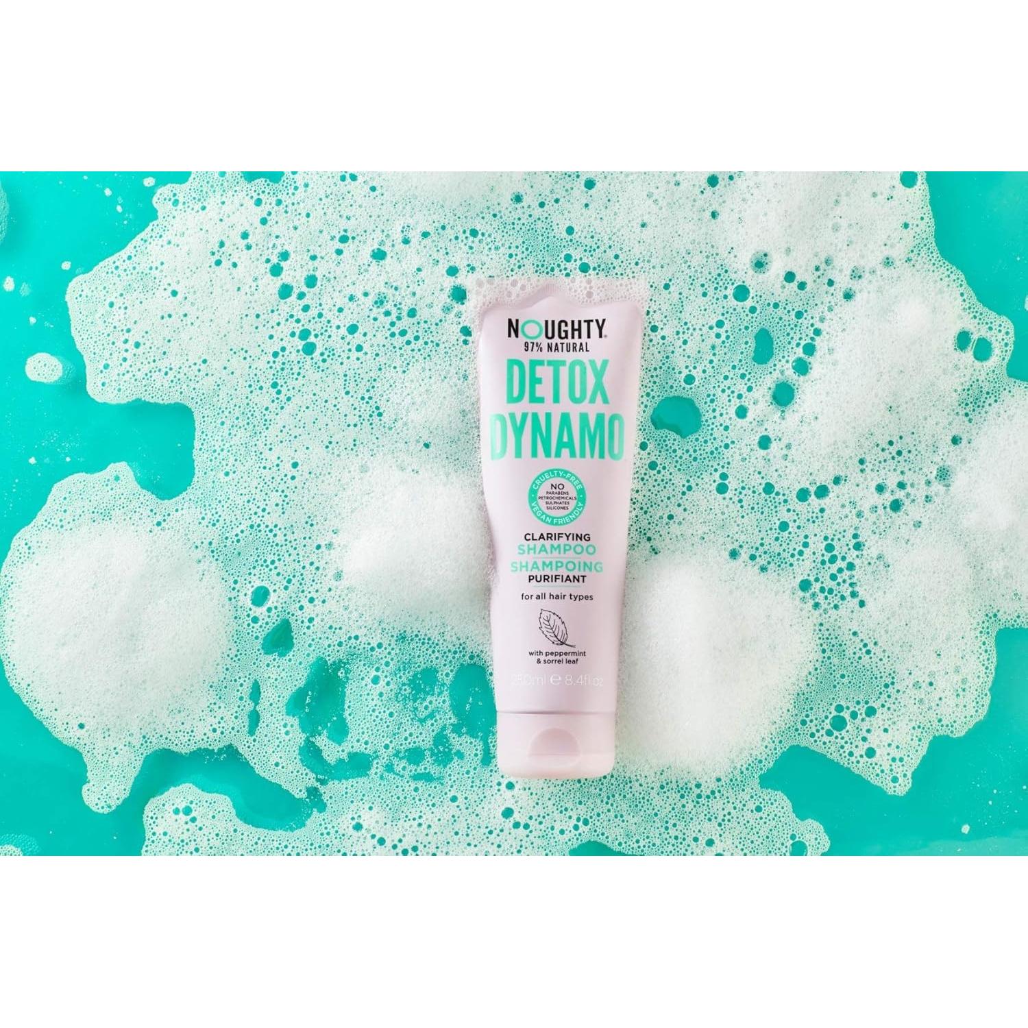 Champú Aclarador Noughty Detox Dynamo 250ml - 97% Natural