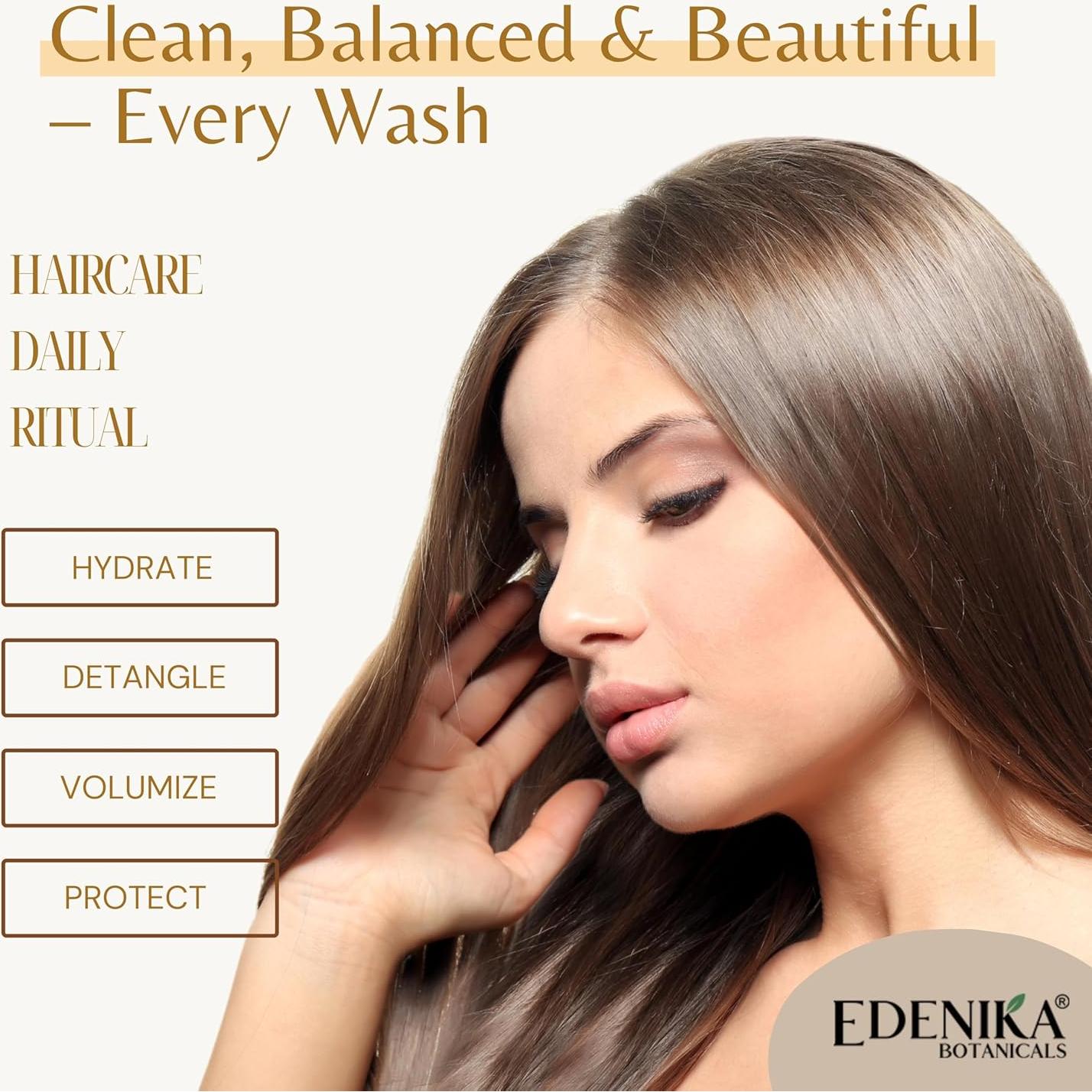 Champú Aclarador Edenika Botanicals 473 ml - Vinagre de Sidra