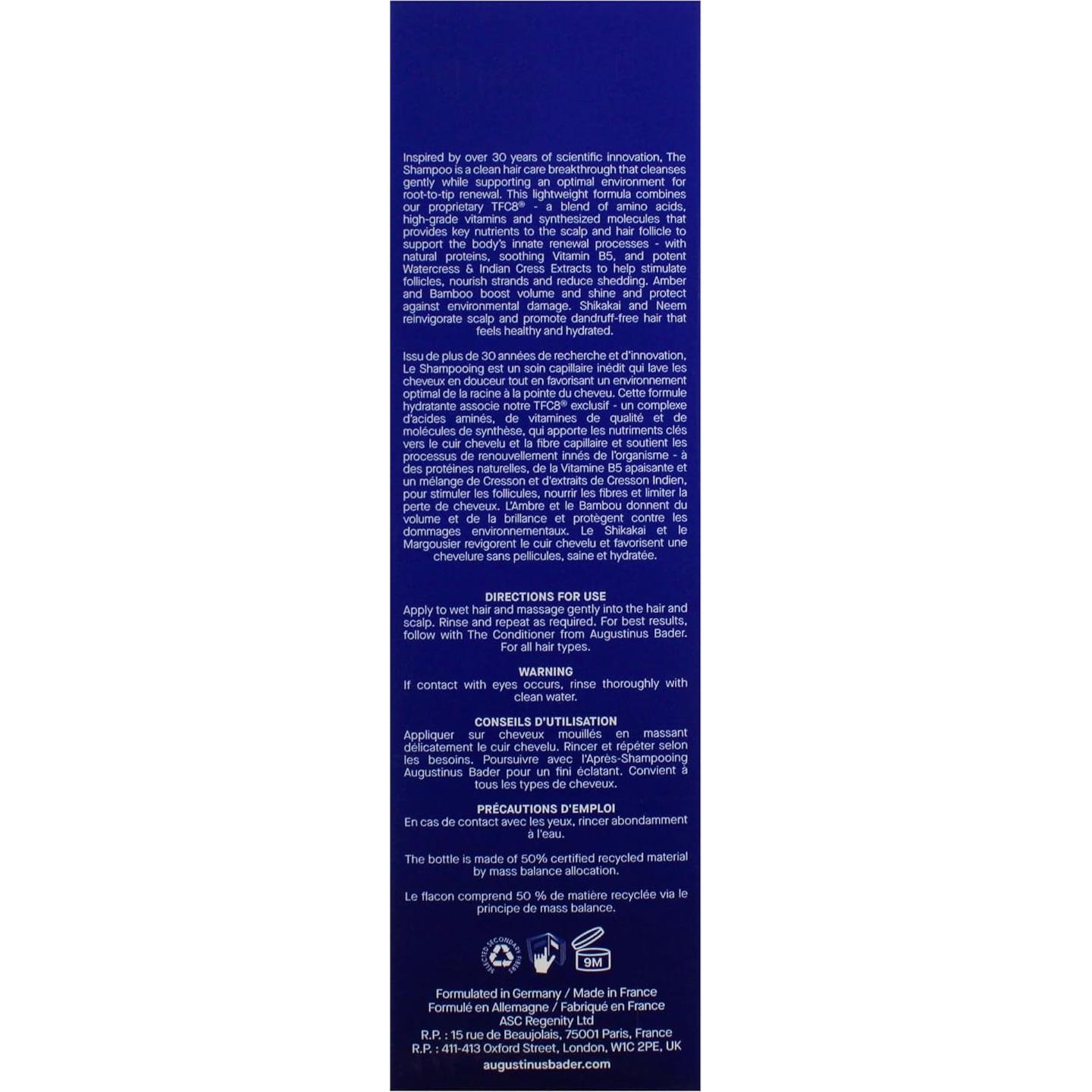 Champú Limpiador y Engrosador Augustinus Bader 198.4 ml