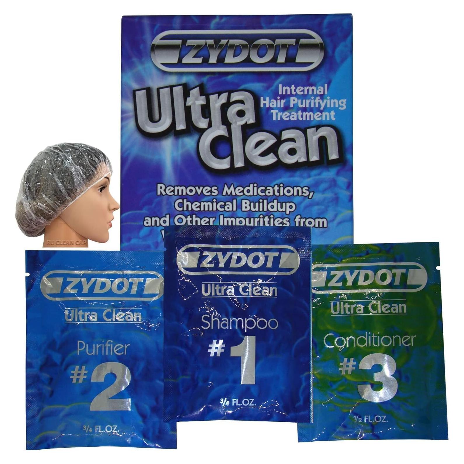 Champú Detox Zydot Ultra Clean 68g - Desintoxicación Capilar