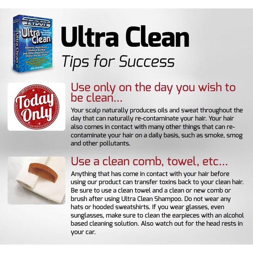 Champú Detox Zydot Ultra Clean 68g - Desintoxicación Capilar