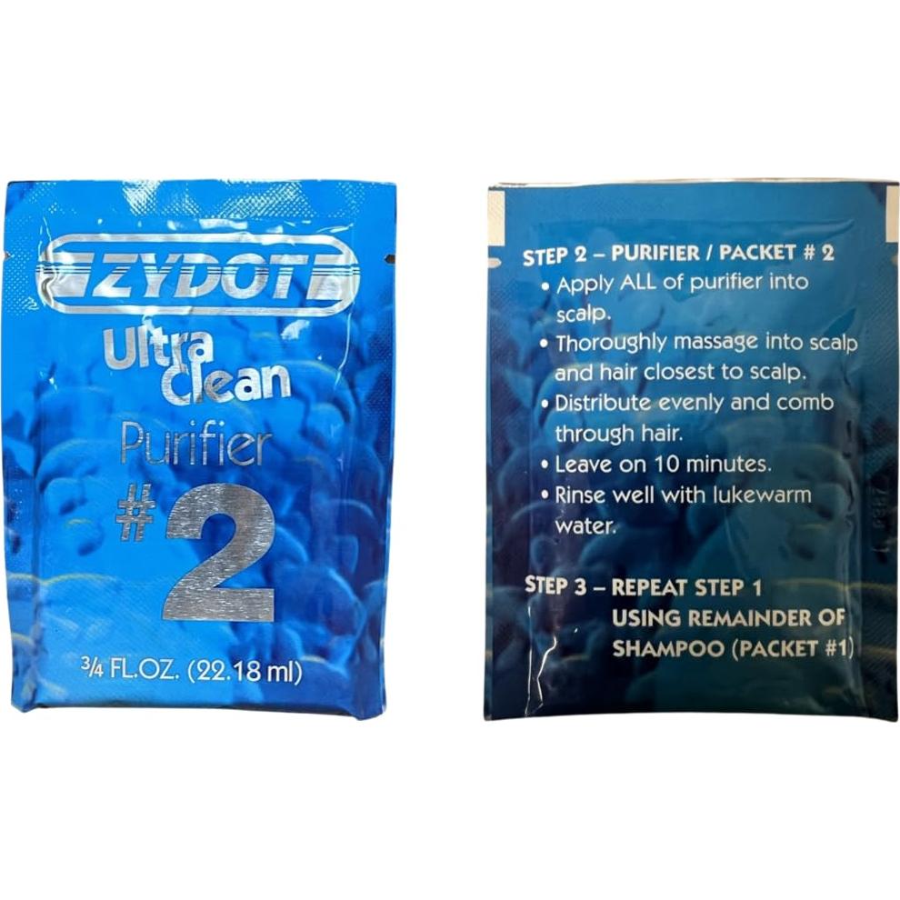 Kit Champú Detox Zydot Ultra Clean 3 Pasos - Limpieza Profunda