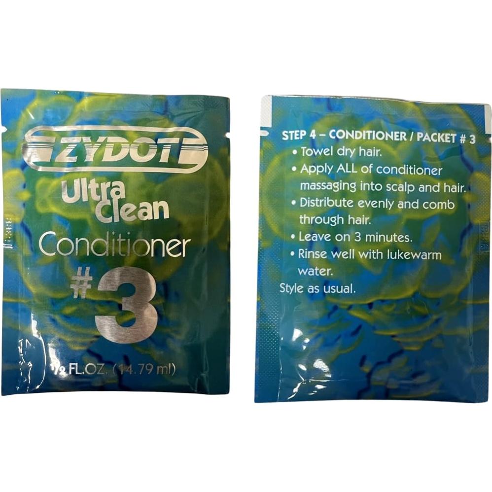 Kit Champú Detox Zydot Ultra Clean 3 Pasos - Limpieza Profunda