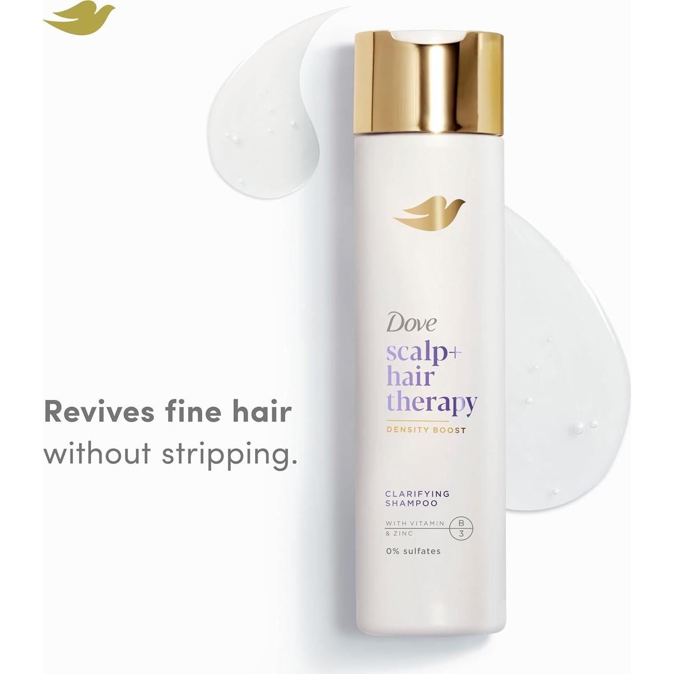 Champú Aclarador Dove Density Boost 261.6 ml - Sin Sulfatos