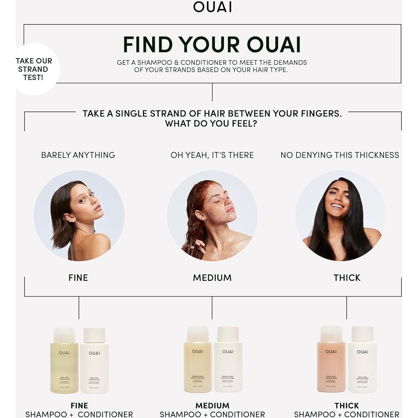 Champú Hidratante OUAI para Cabello Espeso - 2 Unidades 300ml