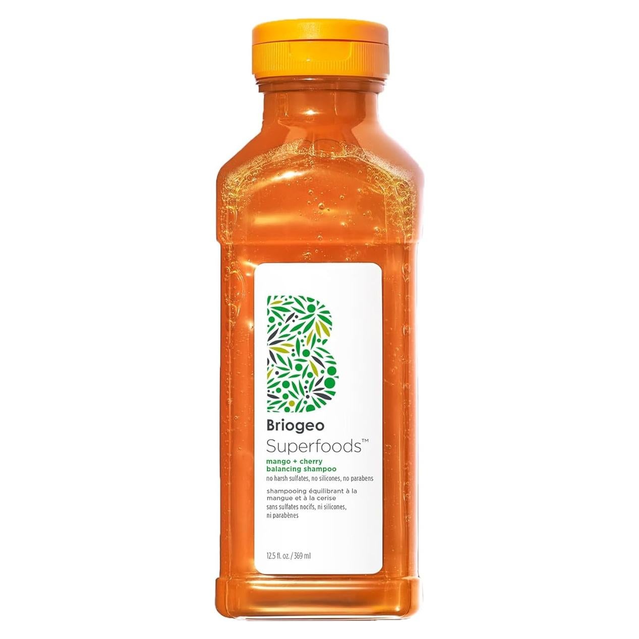 Champú Equilibrante Briogeo Superfoods 370 ml - Mango y Cereza
