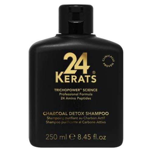 Champú Purificante de Carbón de Bambú 236.6 ml 24 KERATS